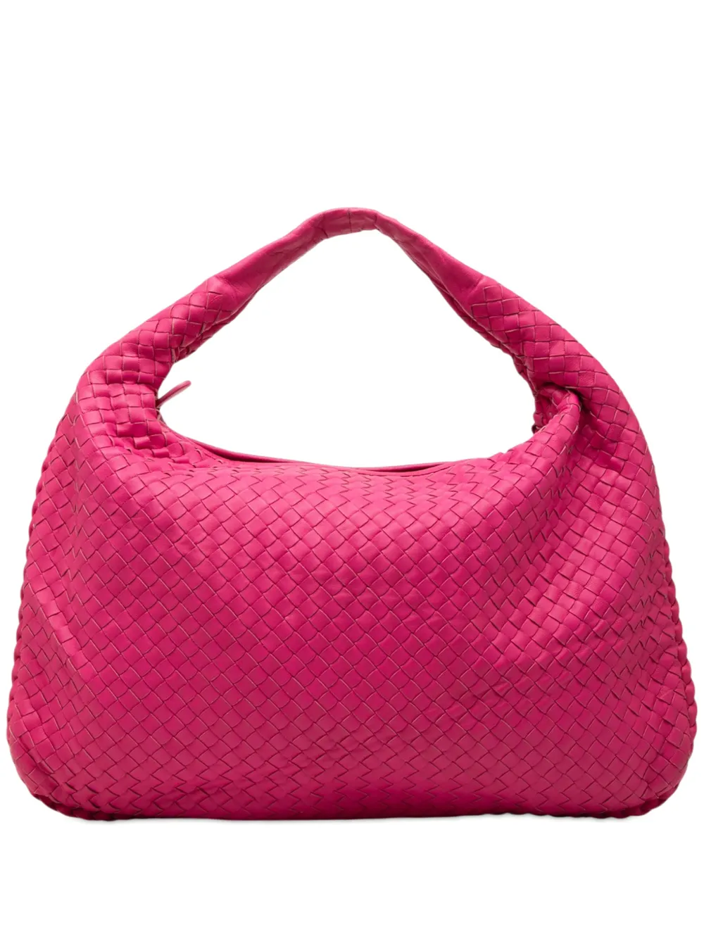 Bottega Veneta Pre-Owned 2012-2026 Medium Nappa Intrecciato Veneta hobo bag - Rosa