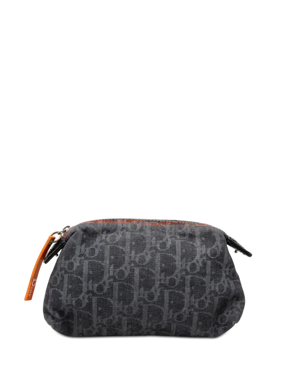 Christian Dior Pre-Owned 2006 Diorissimo Trotter Denim Flight Cosmetic pouch - Blu