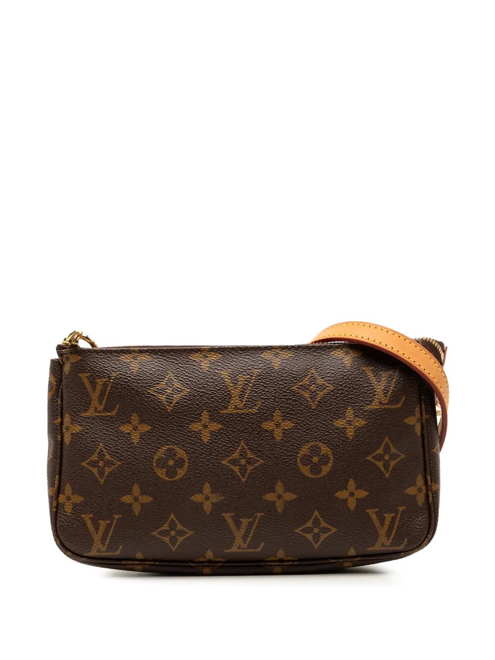 Louis Vuitton Pre-Owned 1998 Monogram Pochette Accessoires Long Strap crossbody bag - Marrone