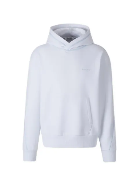 Givenchy logo-print contrast-stitch hoodie