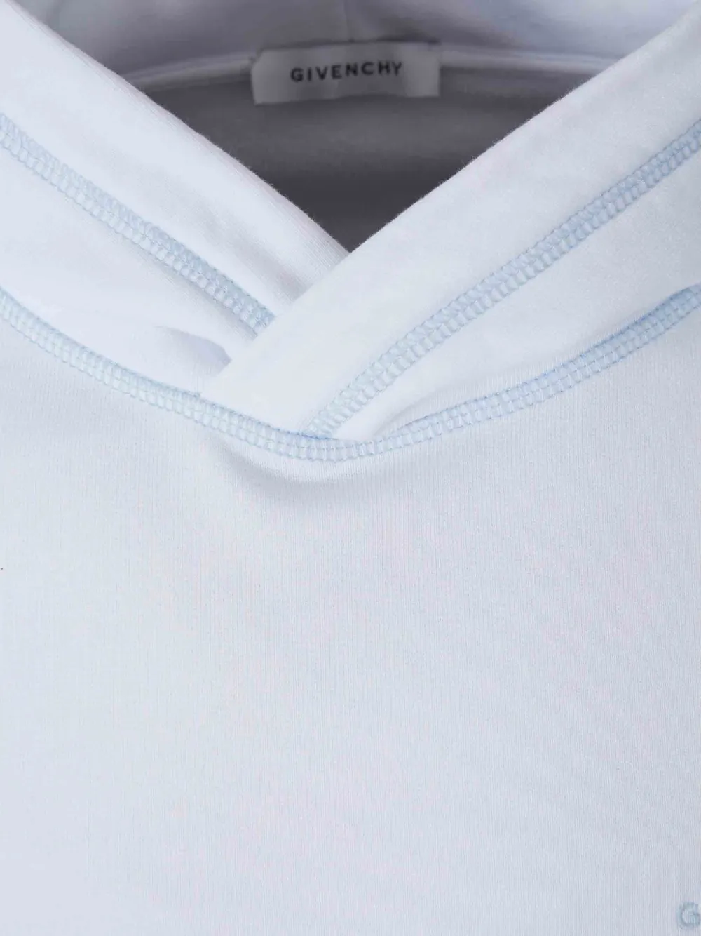 Givenchy Hoodie met contrasterend stiksel Wit