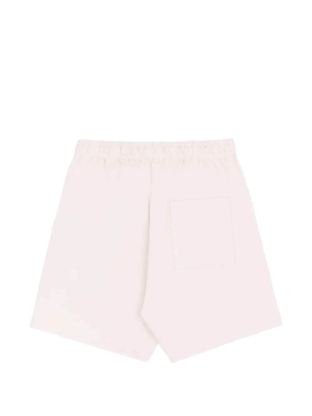 Sporty & Rich Varsity Crest shorts Beige