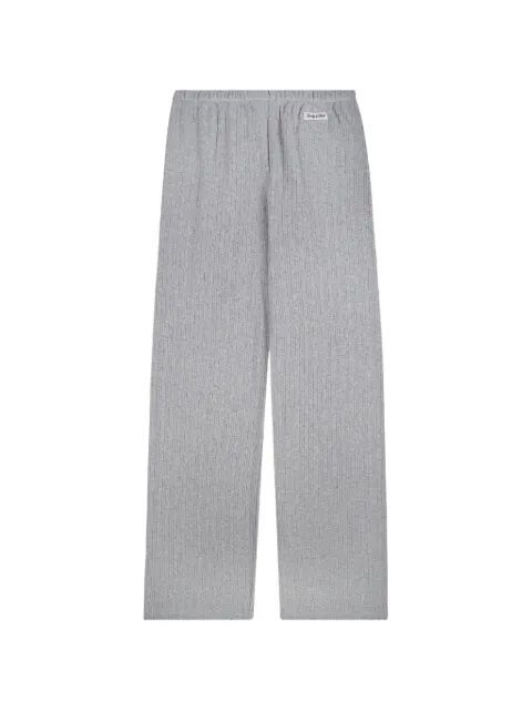 Sporty & Rich logo-patch trousers