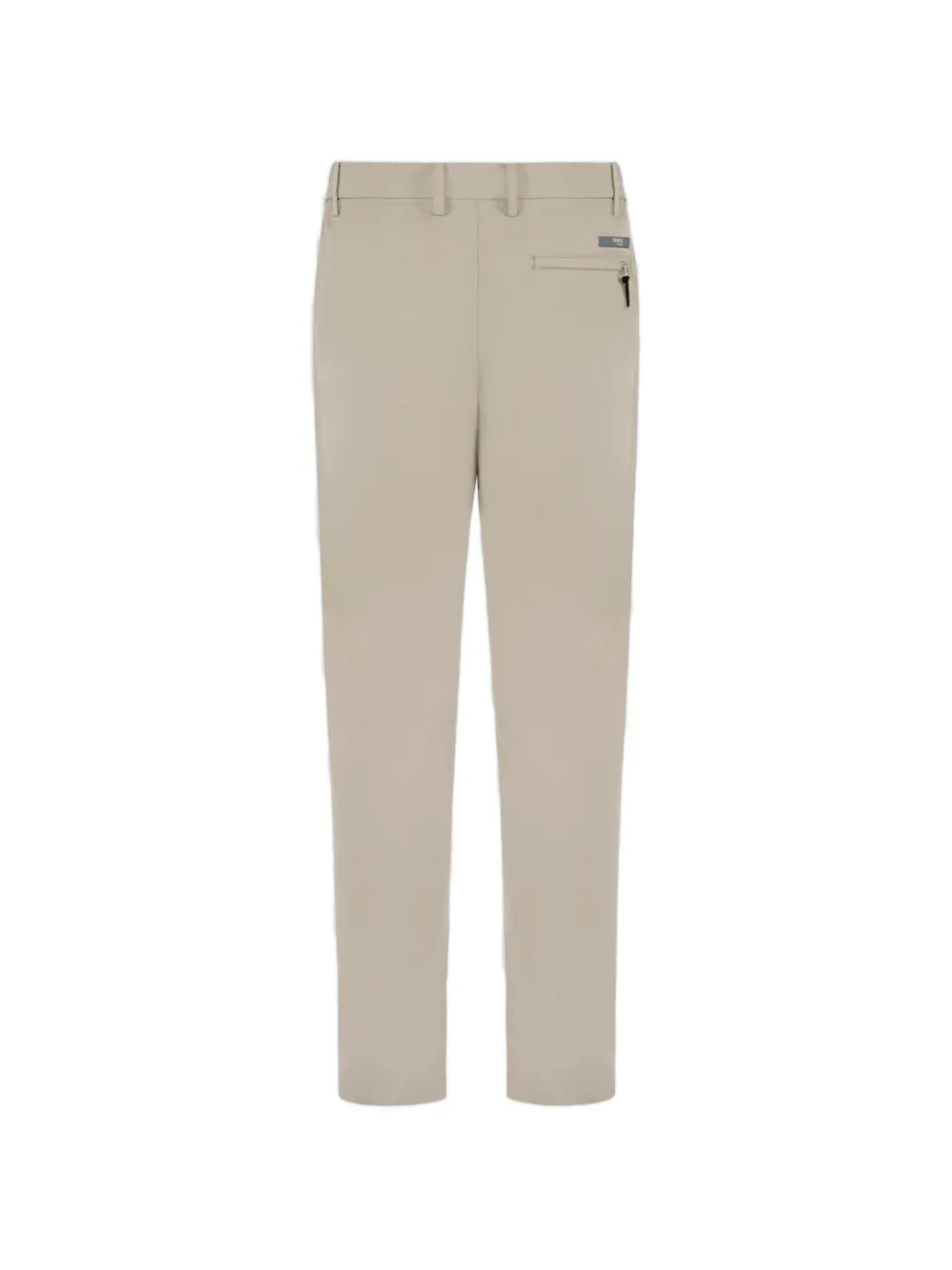 People Of Shibuya Kobra PM931 geplooide broek van technisch stretch Beige