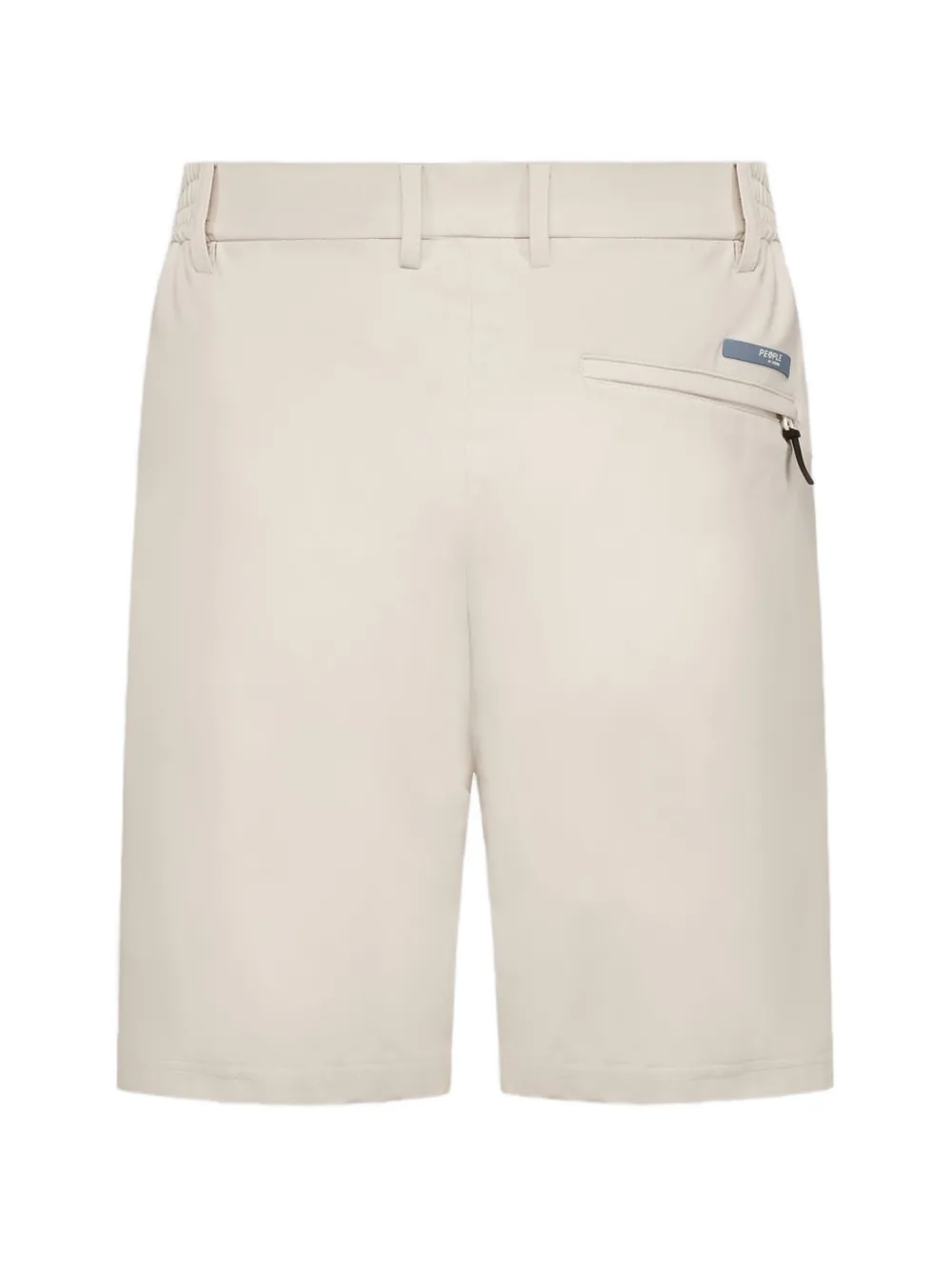 People Of Shibuya Brak geplooide shorts Beige