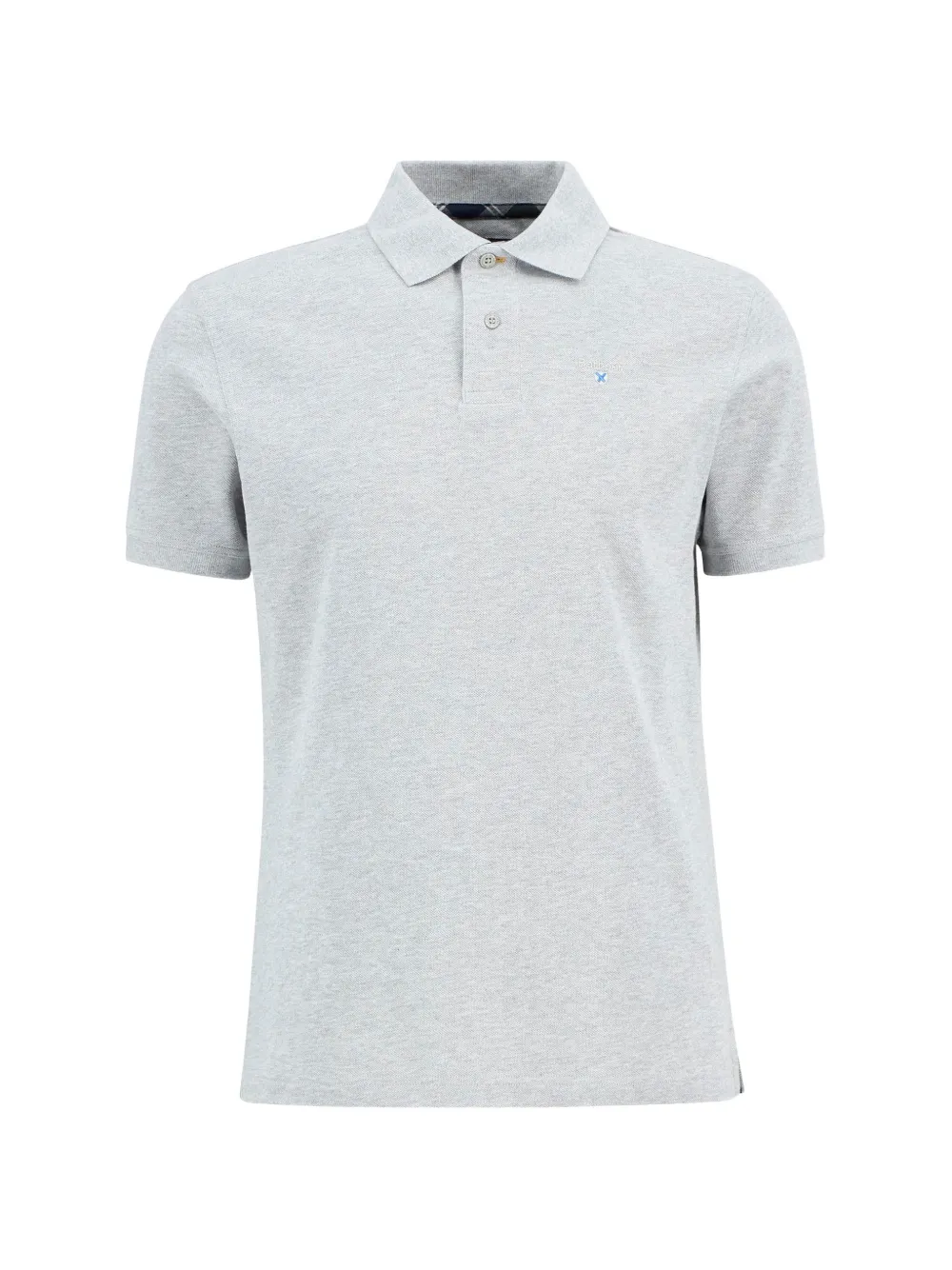 Barbour Tartan Pique check trim polo shirt - GY31