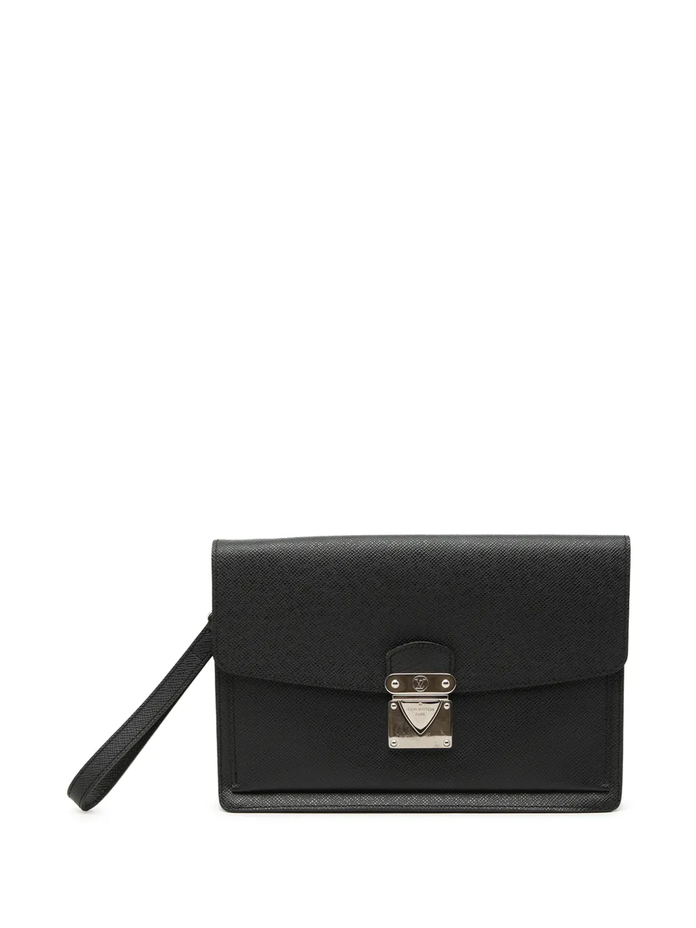 Louis Vuitton Pre-Owned 2010 Taiga Belaia clutch bag - Nero