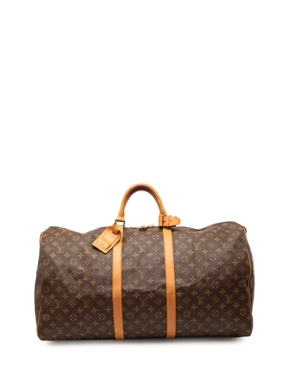 Louis Vuitton Pre-Owned 1980 Monogram Keepall 60 travel bag - Marrone
