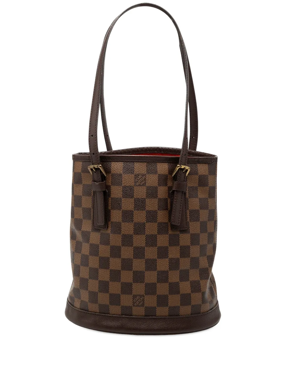 Louis Vuitton Pre-Owned 1993 Damier Ebene Marais bucket bag - Marrone