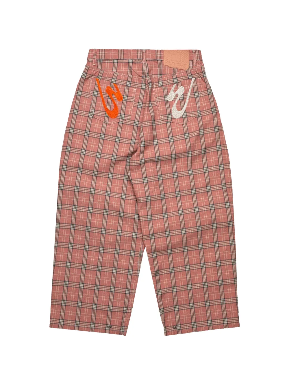  Pdf Pantalon Plissé à Carreaux - Rose 