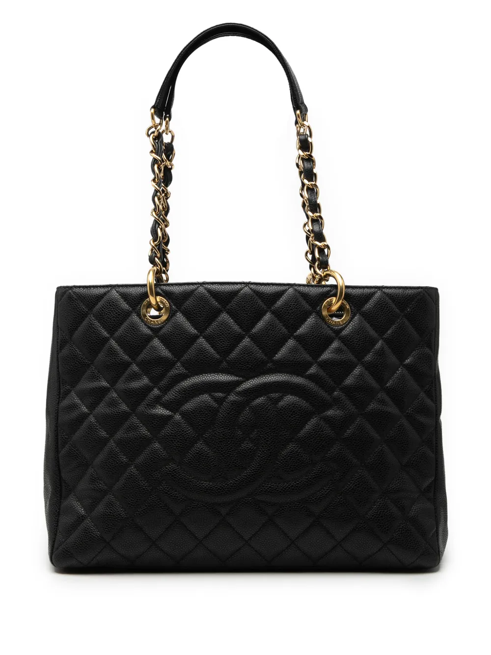 CHANEL Pre-Owned 2011 Caviar Grand Shopping tote bag - Schwarz
