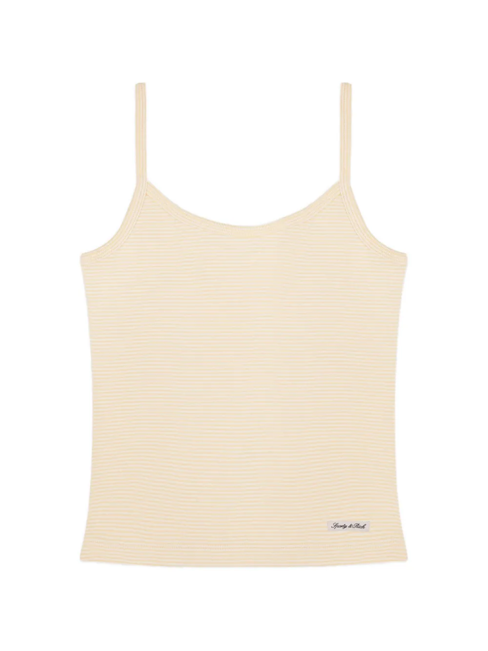 Sporty & Rich House striped tank top - Giallo