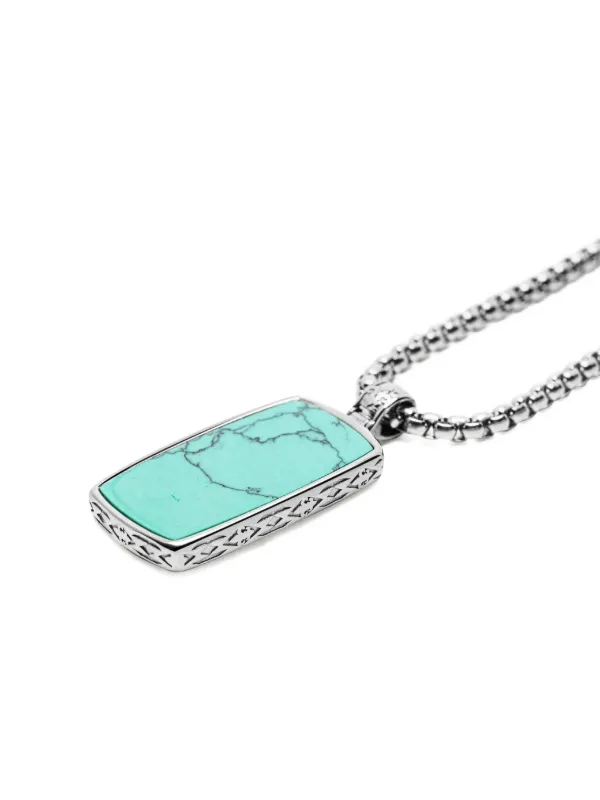 Nialaya Jewelry ターコイズ ネックレス | シルバートーン | FARFETCH JP