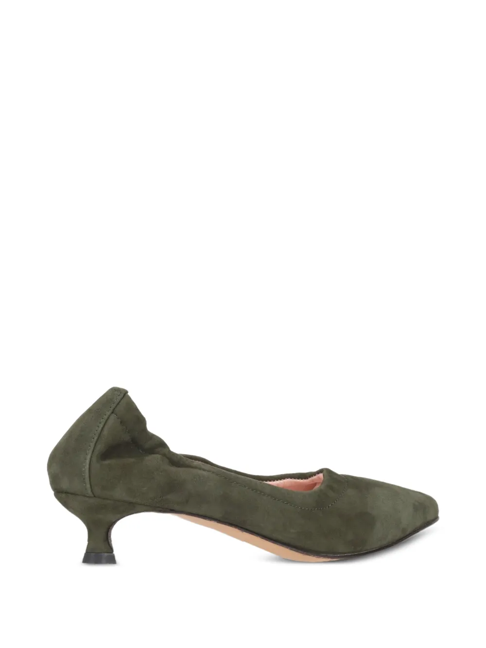 La-Rose elasticated pointed-toe pumps Groen