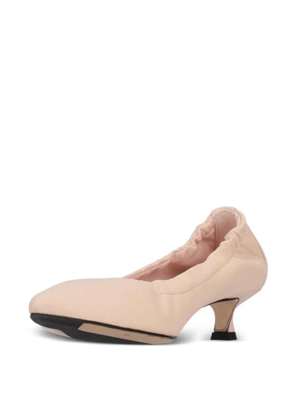 La-Rose pointed-toe elasticated pumps Roze