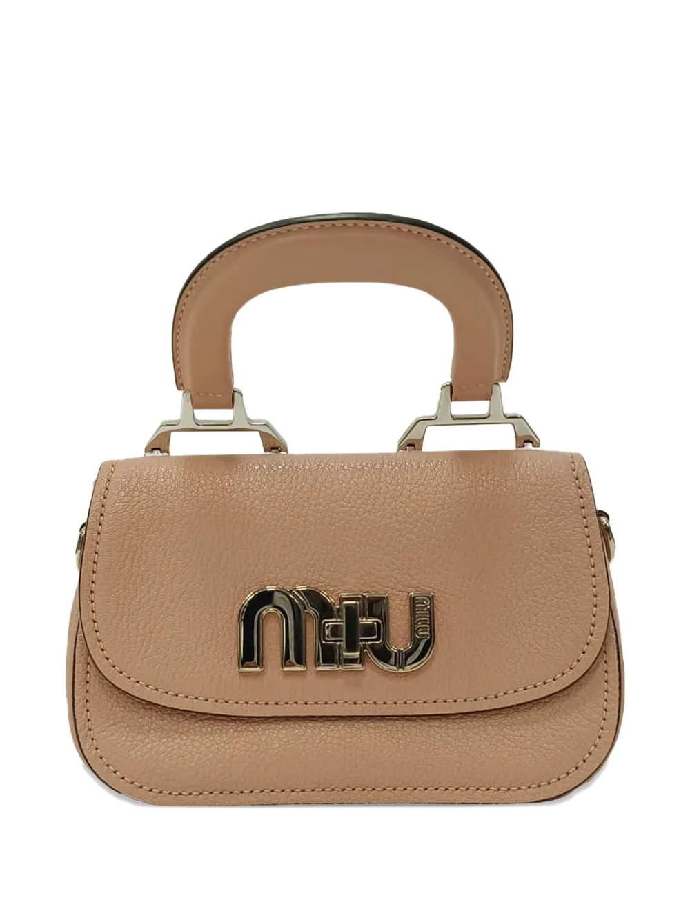 Miu Miu Pre-Owned mini top handle handbag - Toni neutri