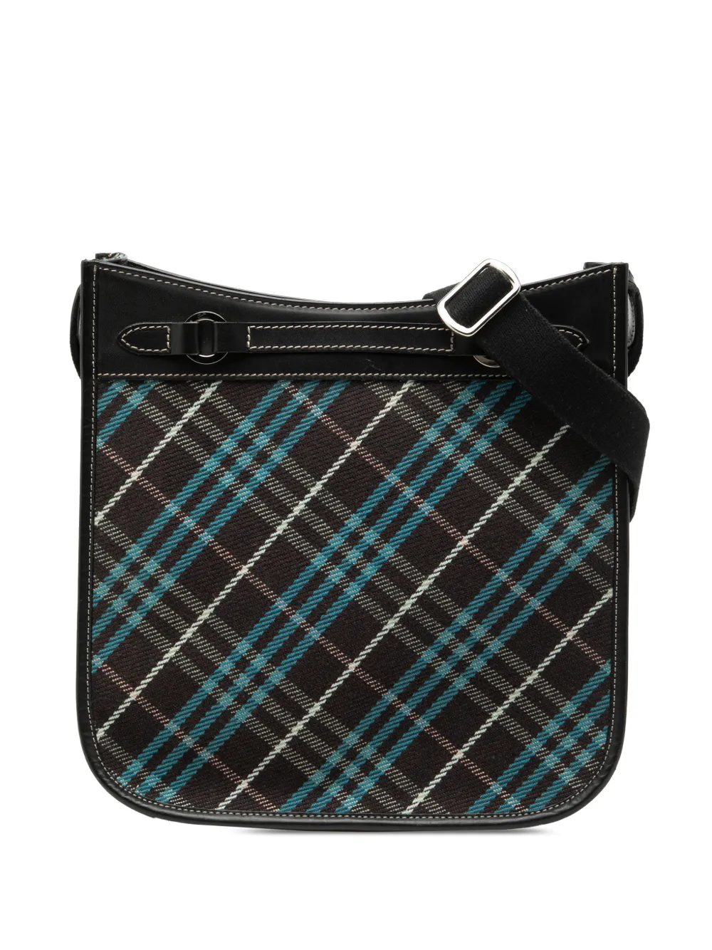Burberry Pre-Owned 2000-2017 Nova Check Canvas crossbody bag - Black