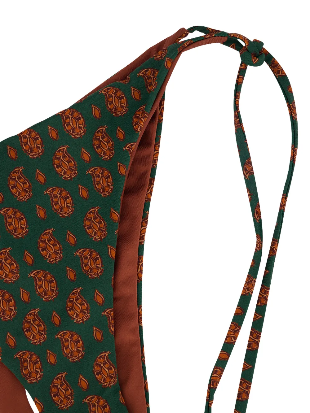 Johanna Ortiz Sagrado bikinislip met paisley-print Groen