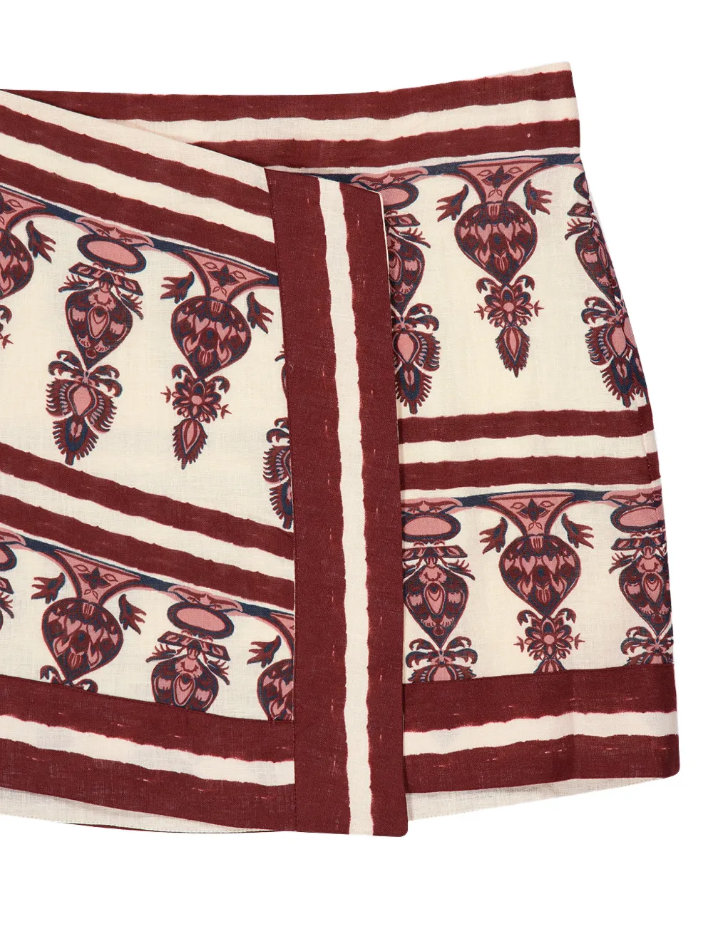 Johanna Ortiz Rok met print Beige