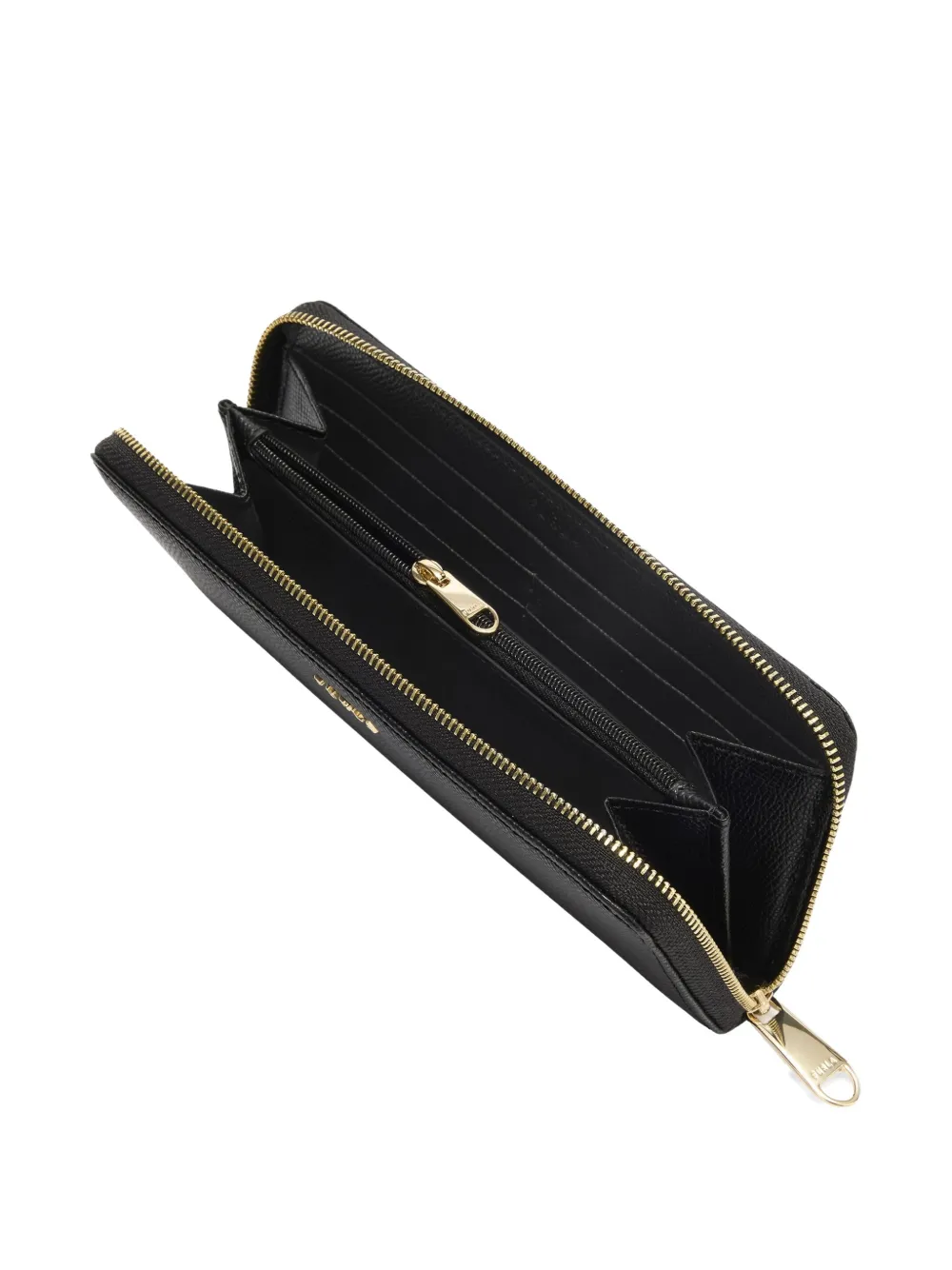 Furla Classic portemonnee met rits Zwart
