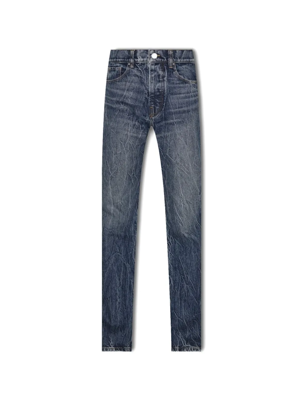 AMIRI Bootleg jeans met whisker-effect Blauw