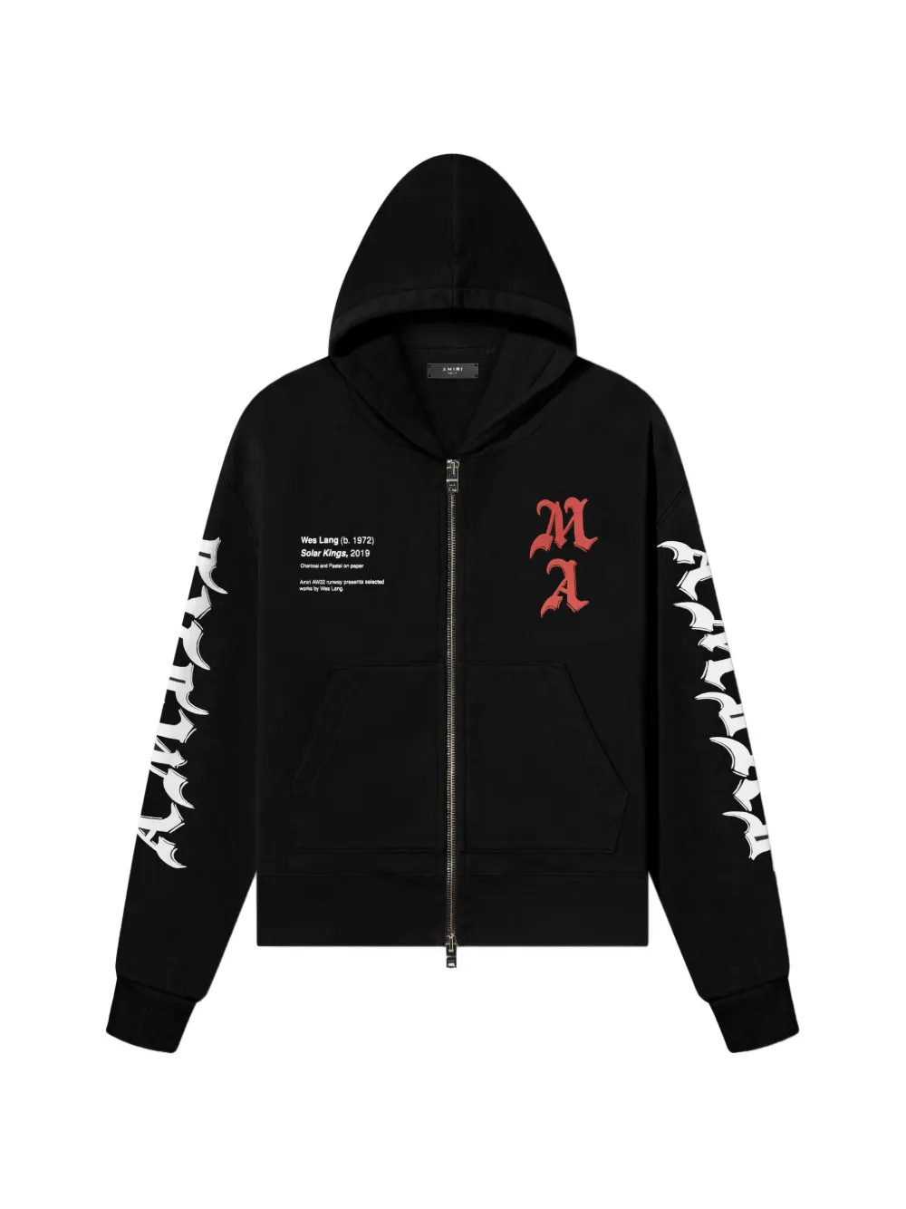 AMIRI Wes Lang Solar Kings hoodie - Nero