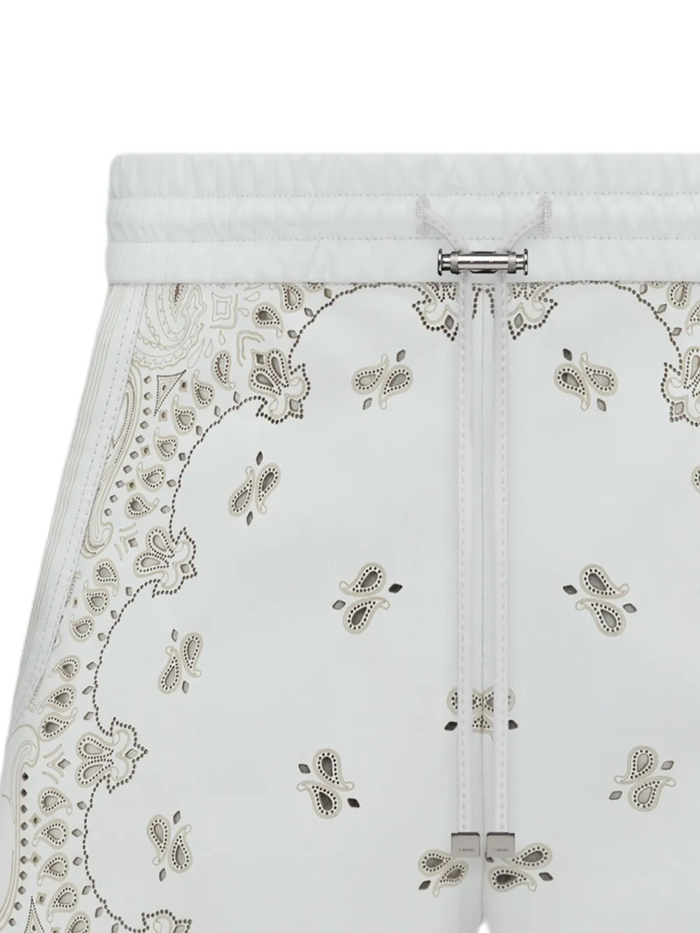 AMIRI Shorts met bandanaprint Wit