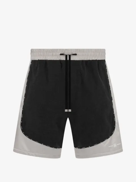 AMIRI shorts de mezclilla con diseño color block