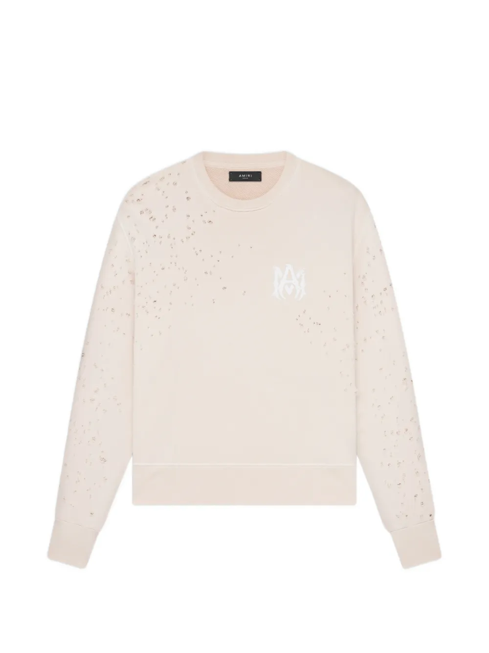 AMIRI Shotgun MA crew-neck sweater - Toni neutri