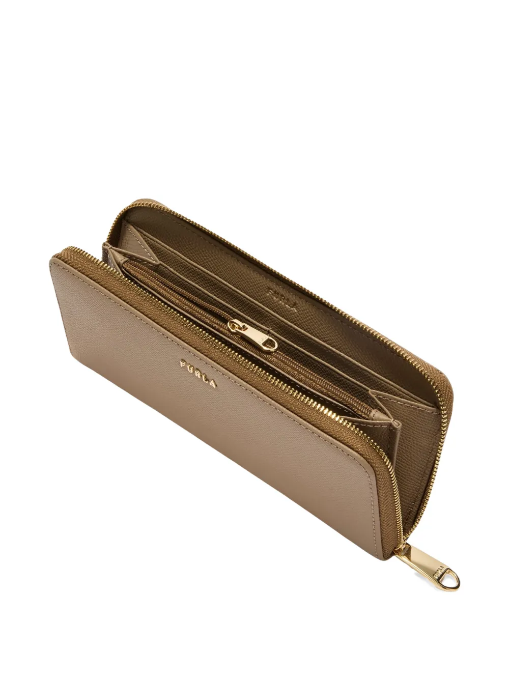 Furla Classic portemonnee met rits Bruin