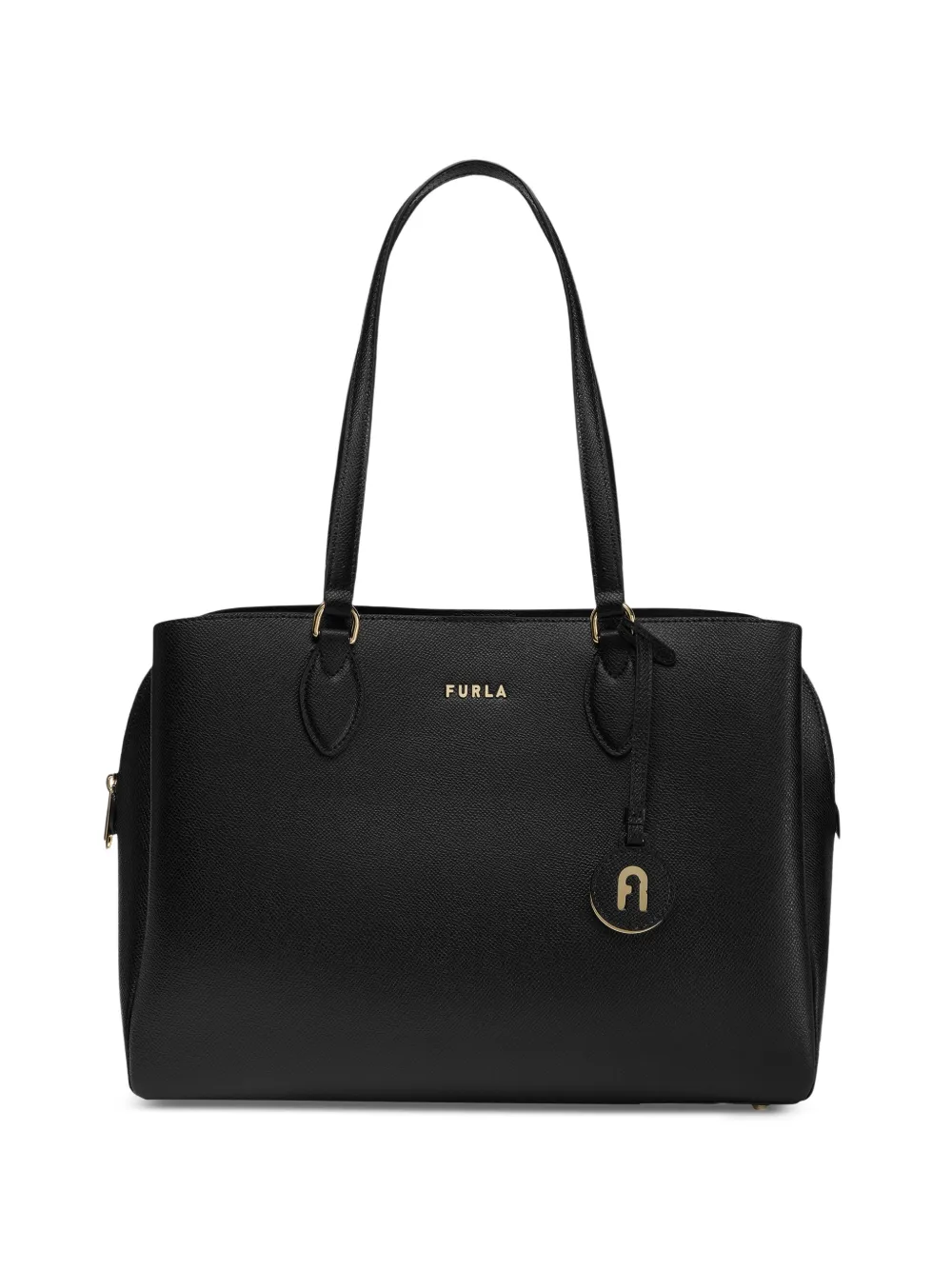 Furla large Minerva Arch-logo tote bag - Nero