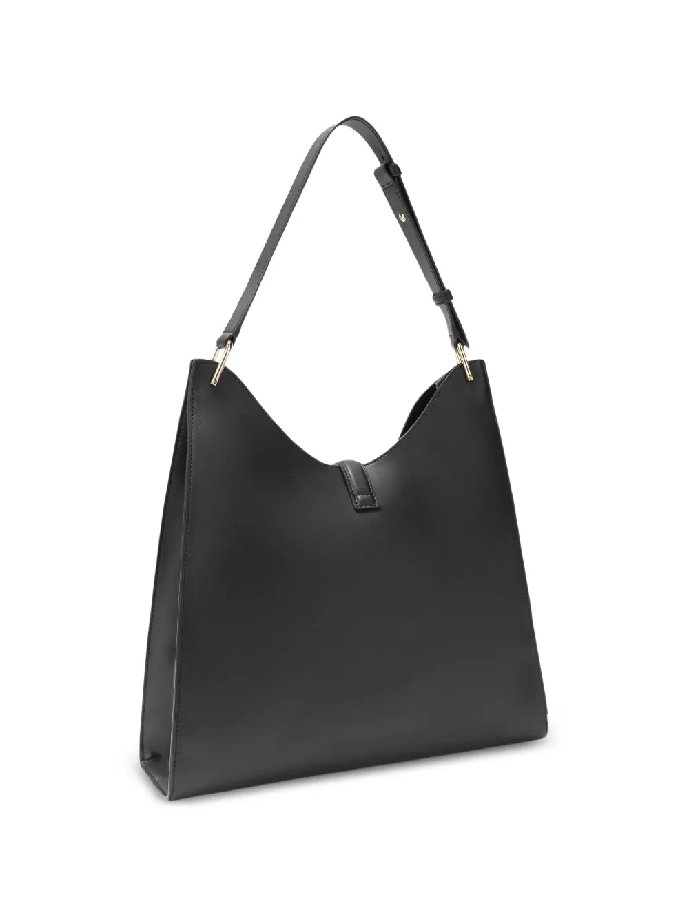 Furla Medium Mianova leren schoudertas Zwart