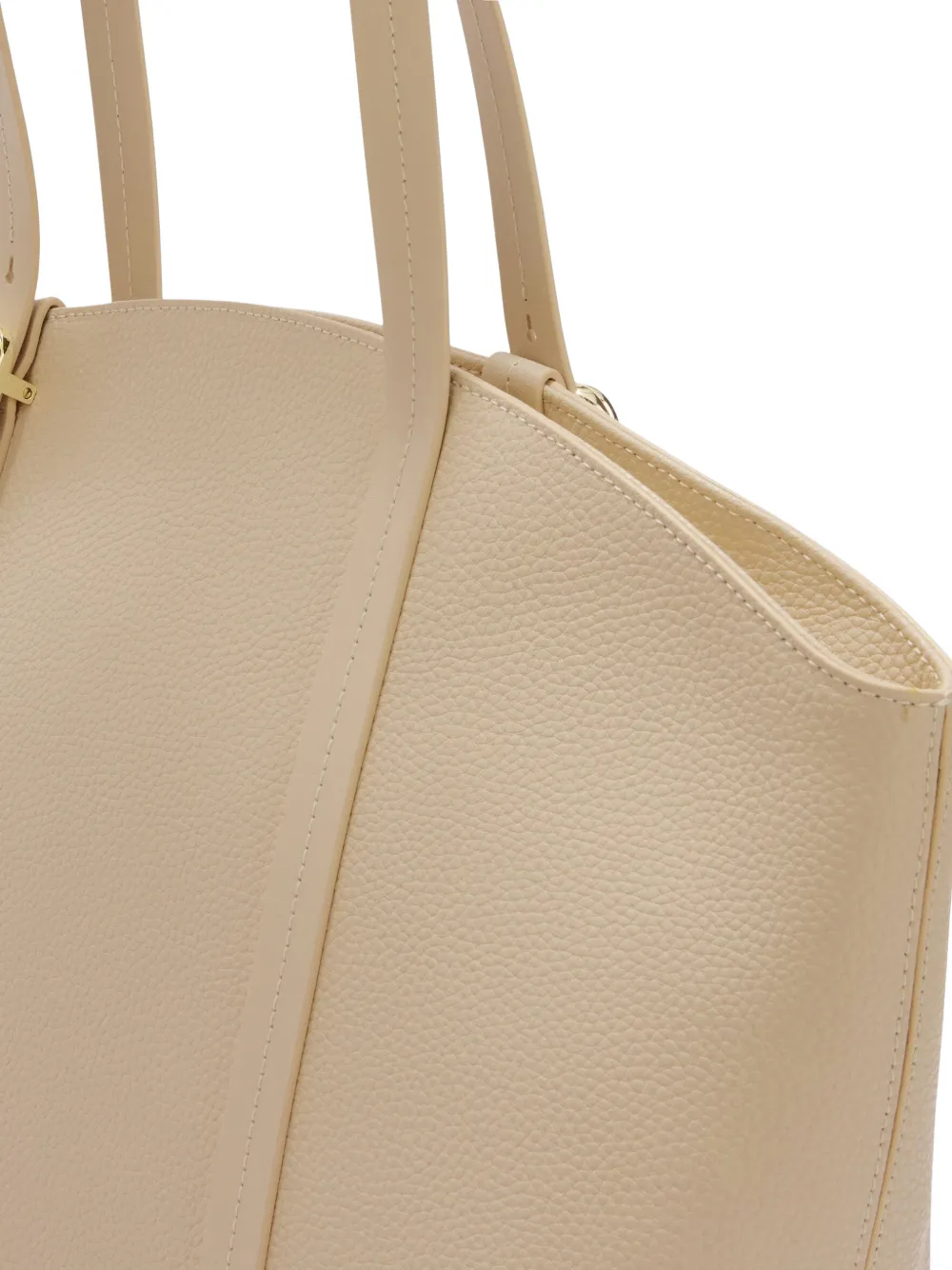 Furla Planeta medium leren shopper Bruin