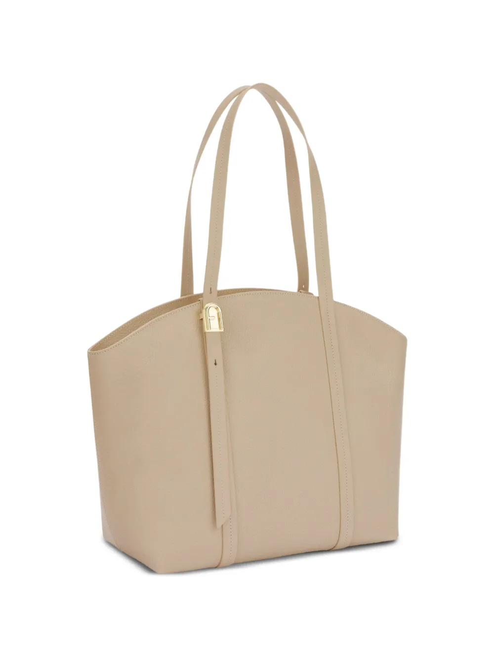 Furla medium Planeta leather tote bag - Brown