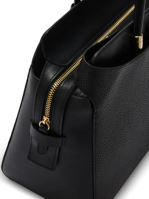 Furla Eris レザーハンドバッグ L | ブラック | FARFETCH JP