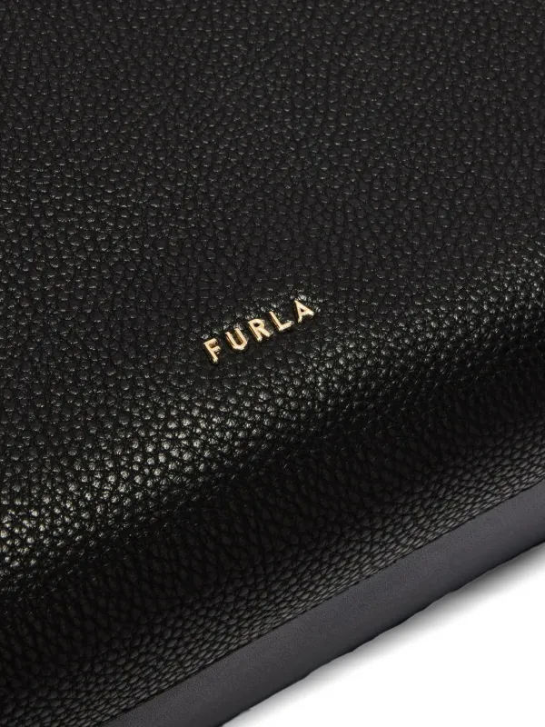 Furla Eris レザーハンドバッグ L | ブラック | FARFETCH JP