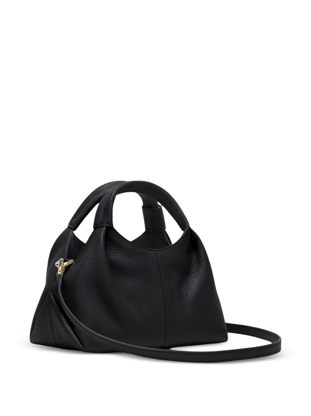 Furla Planeta kleine leren shopper Zwart
