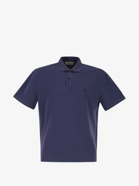 Premiata embroidered-logo polo shirt