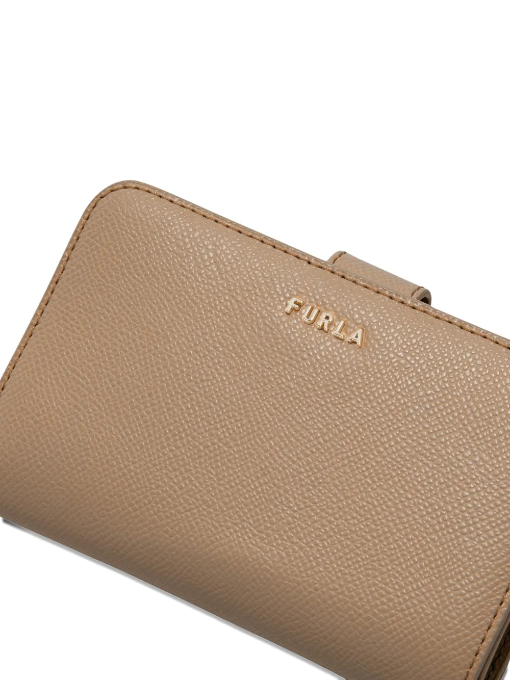 Furla Medium Classic Compact portemonnee Bruin