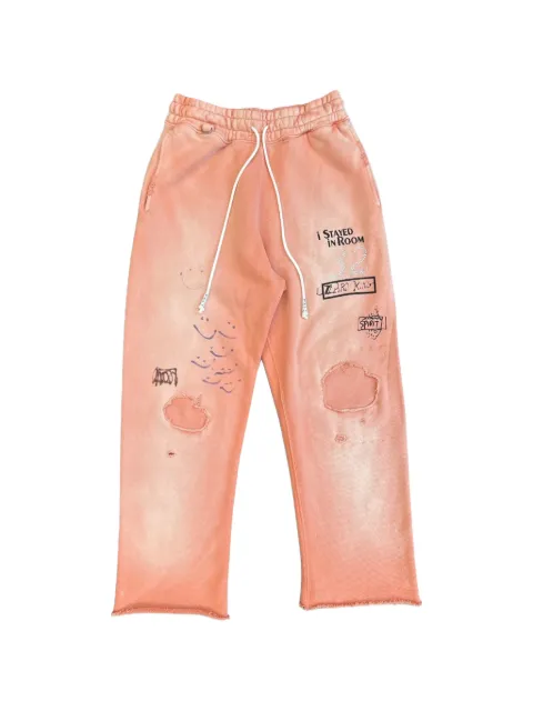 Paly Alta Cienega distressed track pants