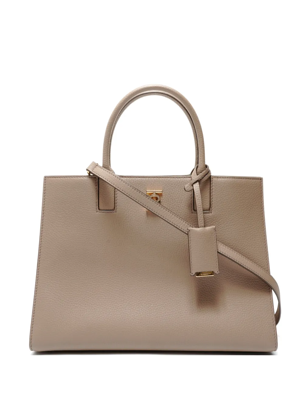 Burberry Pre-Owned 2023s Frances leather tote bag - Neutrals