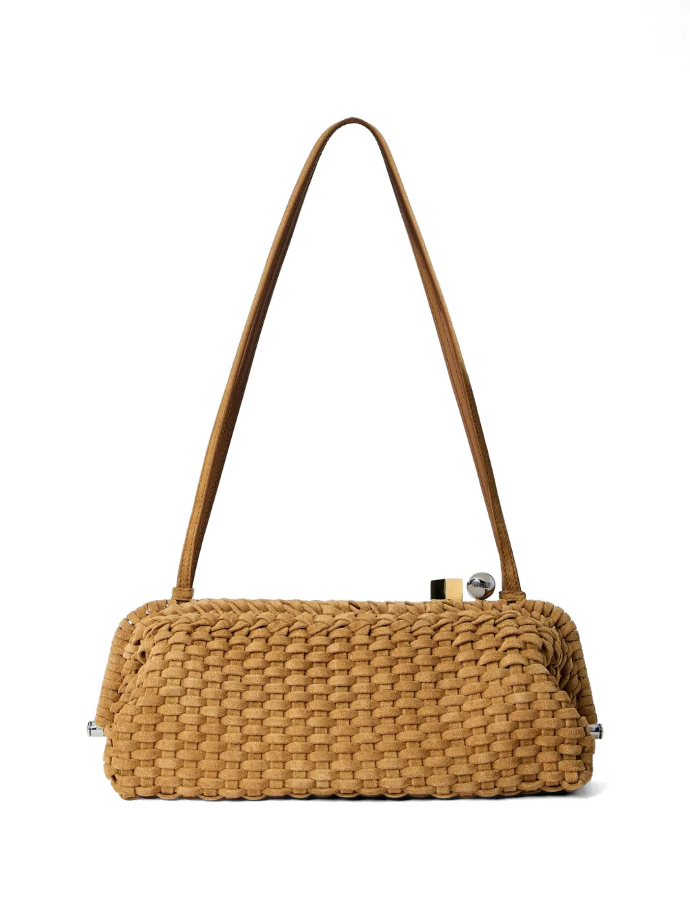 Jacquemus Grote The Salon clutch Bruin