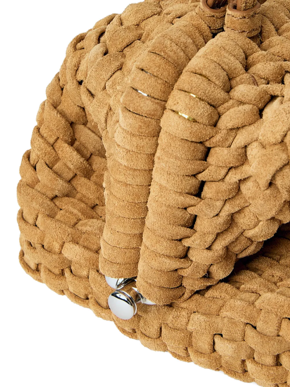 Jacquemus Grote The Salon clutch Bruin