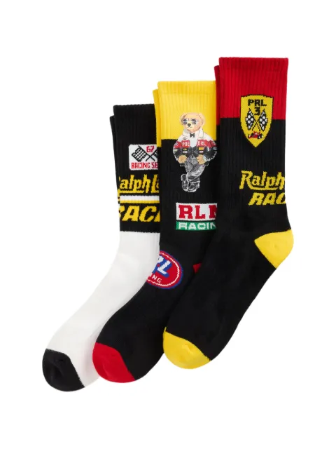 Polo Ralph Lauren lot de trois paires de chaussettes Polo Bear