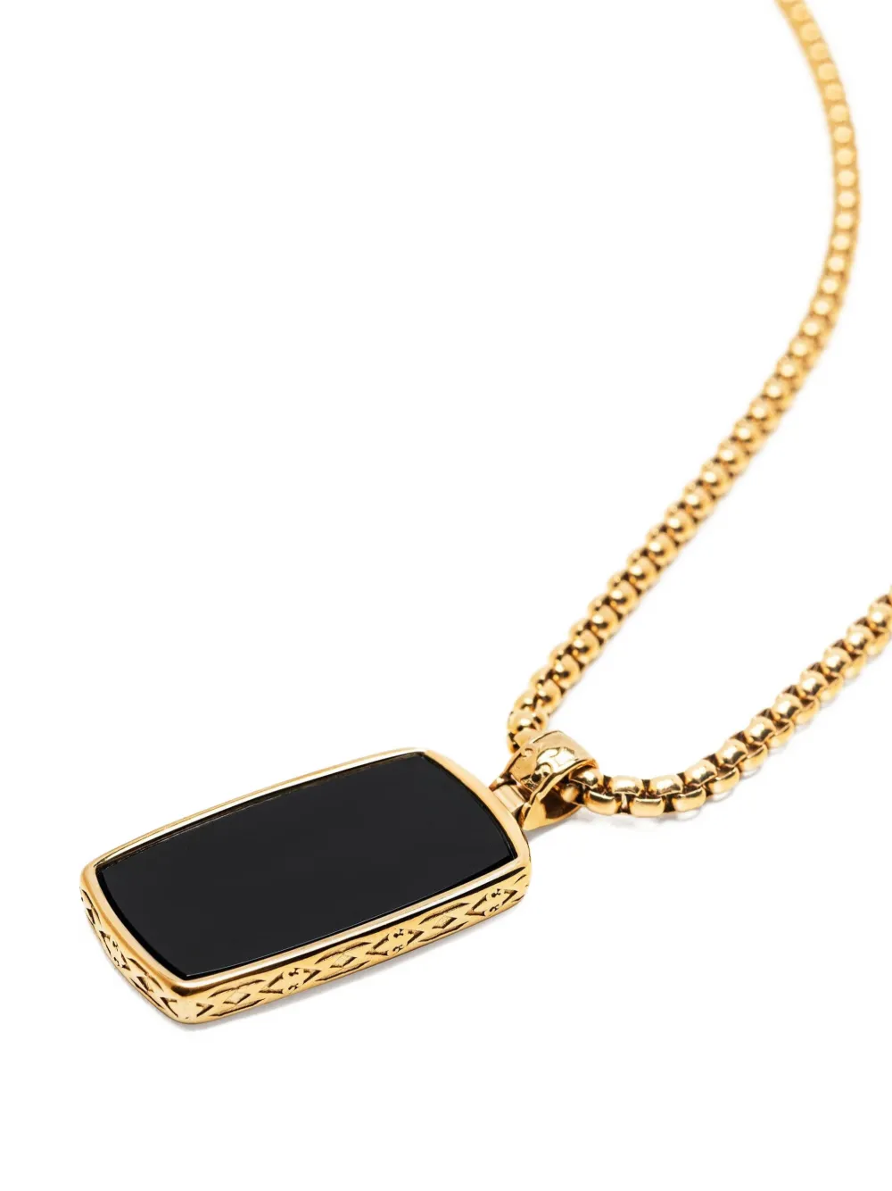 Nialaya Jewelry オニキス ネックレス | ゴールドトーン | FARFETCH JP