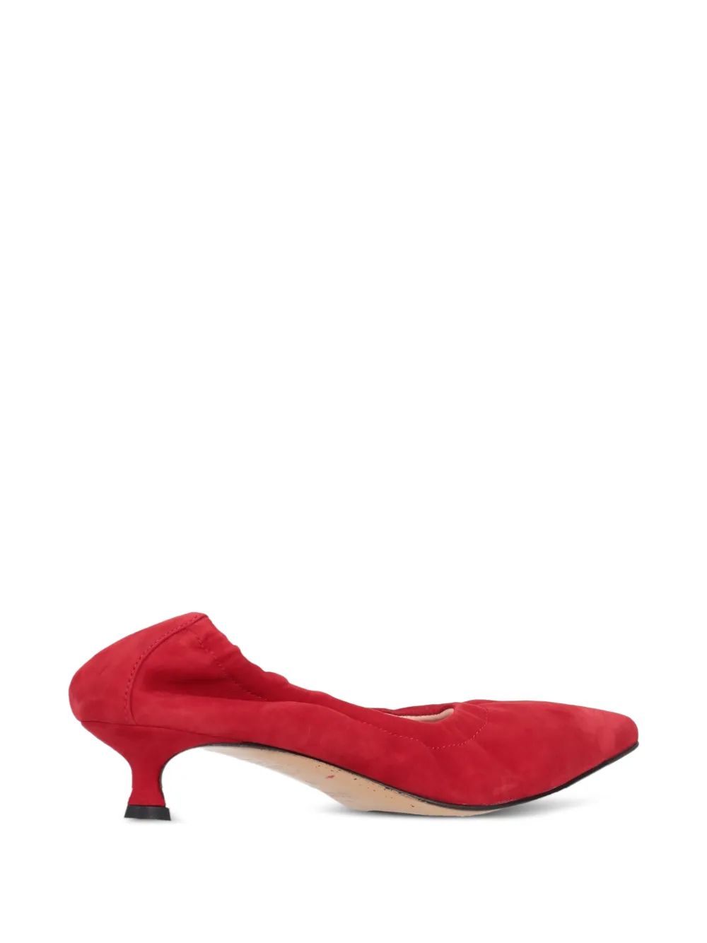 La-Rose elasticated pointed-toe pumps Rood