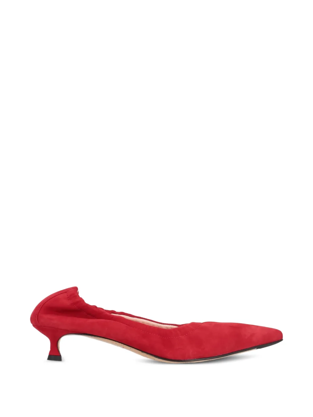 La-Rose elasticated pointed-toe pumps Rood