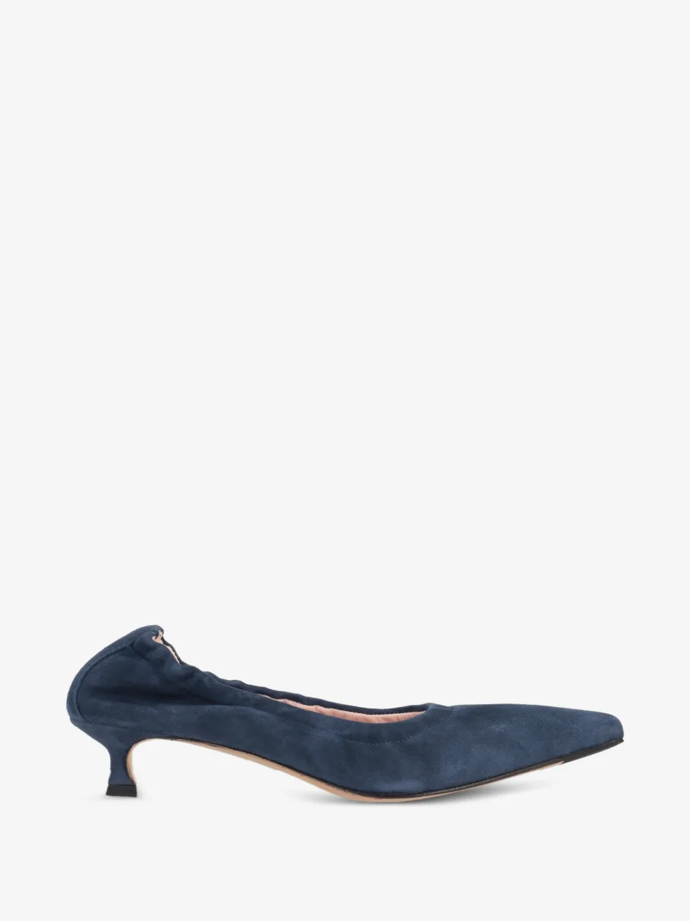 pointed-toe elasticated pumps