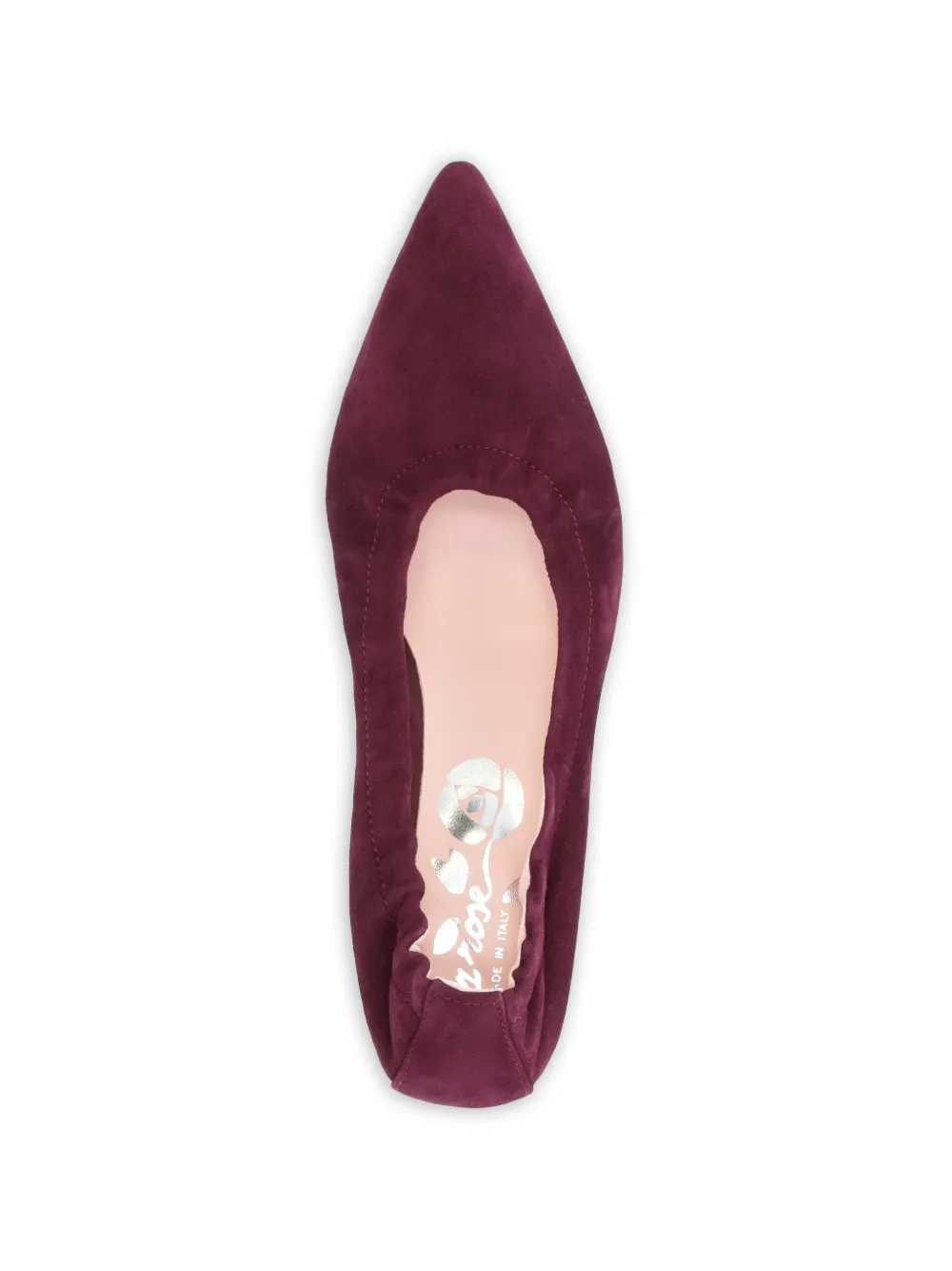 La-Rose elasticated suede pumps Bruin