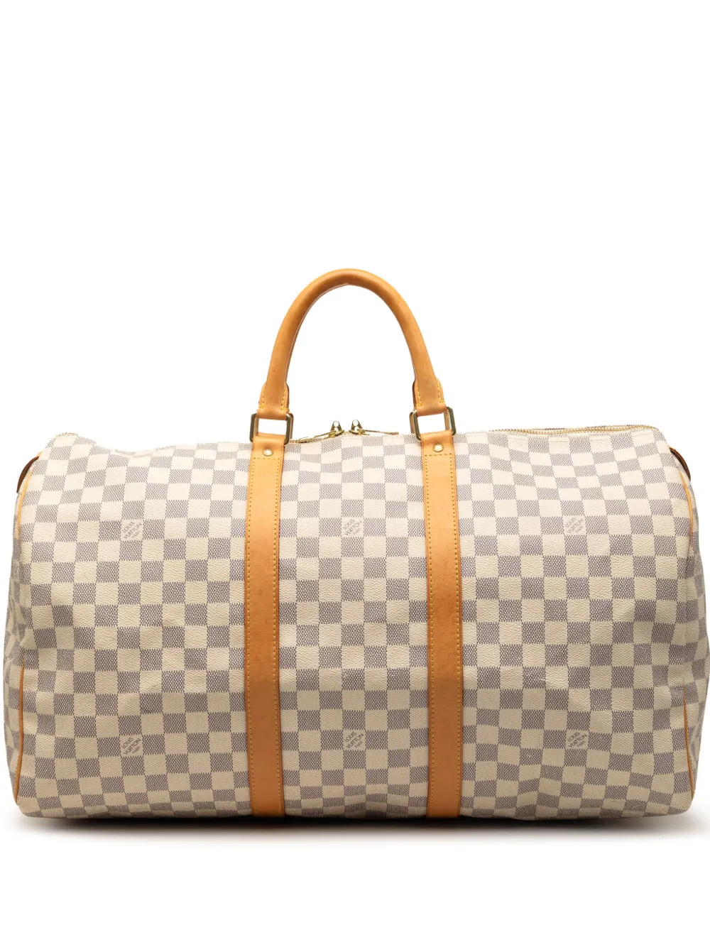 Louis Vuitton Pre-Owned 2008 Damier Azur Keepall 50 travel bag - Weiß